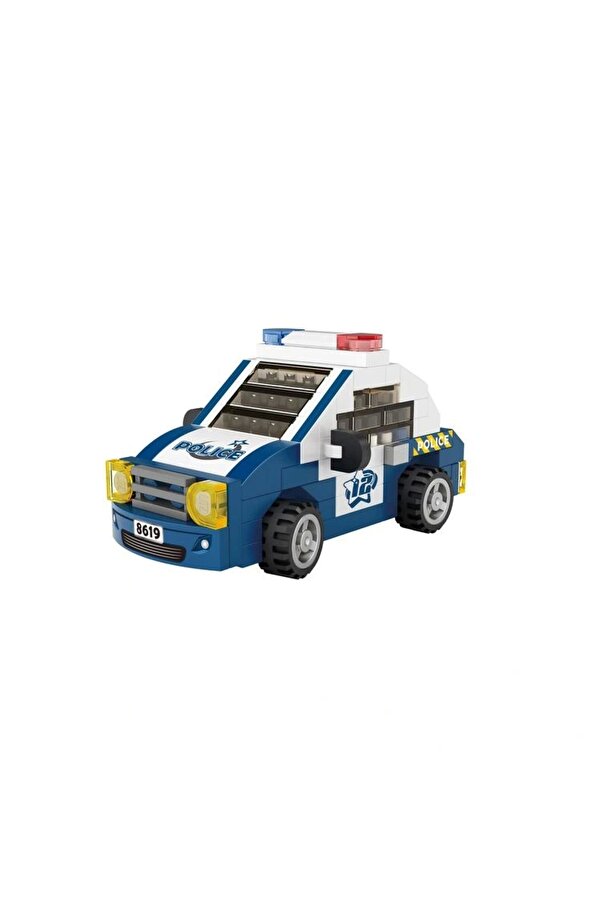 Vagonlife LOZ 8619 MİKRO BLOK POLİS ARABASI 140 PARÇA