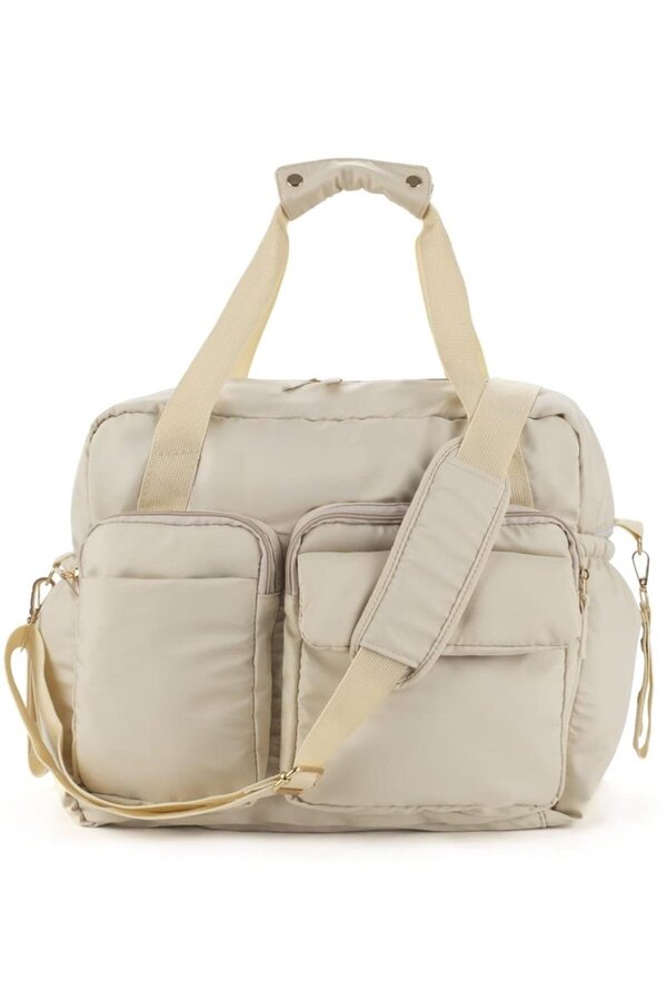 Papyon Baby Kids Maxi Bebek Bakım Omuz Çantası Biberon Termos Gözlü Puset Askı Aparatlı