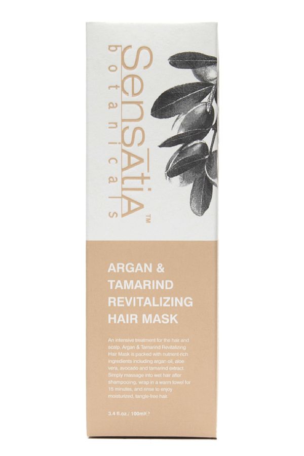 Sensatia Botanicals-Argan & Tamarind Extract Refreshing Anti-Shedding Hair Mask 100ml 1