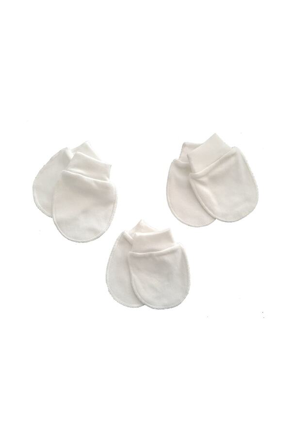 Baby Bakkal 3 Çift Pamuklu Bebek Eldiveni