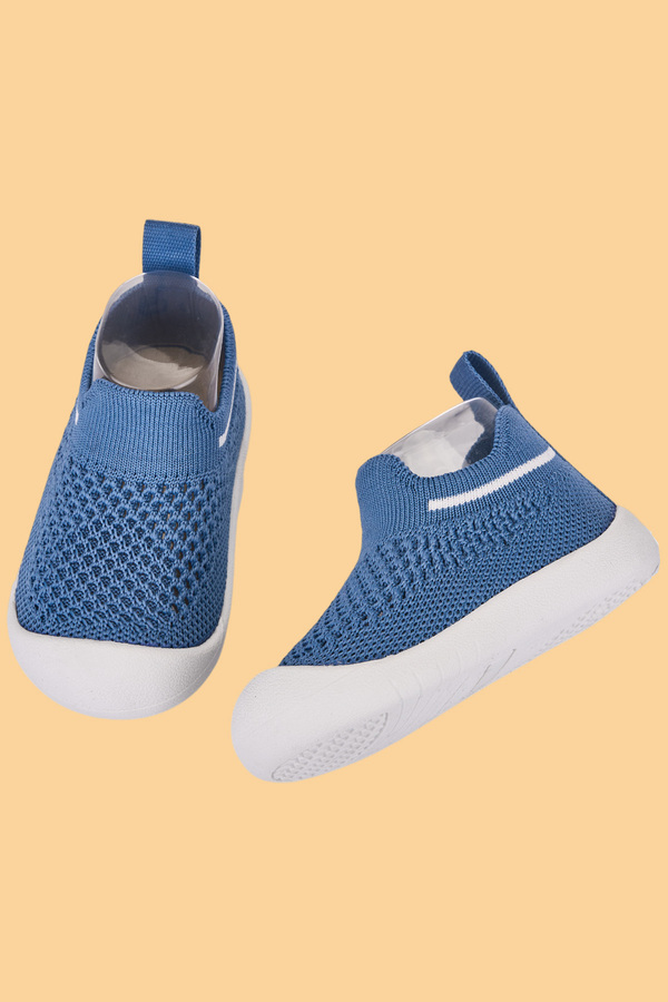 Mumenim Laaleys Lacivert Ortopedik Esnek Taban Çocuk Bebek İlk Adım Spor Ayakkabı ve Sneaker