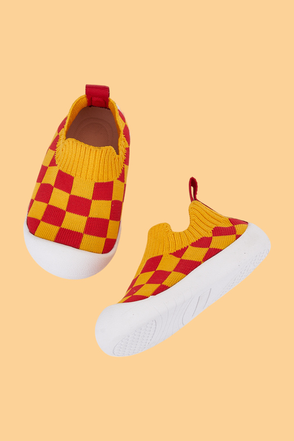 Mumenim Guula Unisex Bebek&Çocuk Bej-Vizon Rahat Kaydırmaz Ortopedik Taban İlk Adım Spor Ayakkabısı&Sneaker