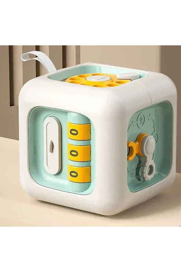 Schulzz Montessori 6'sı 1 Arada Eğitici Aktivite Küpü