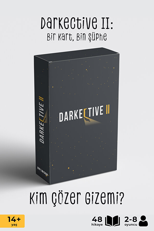 Brodger Darkective 2 Dedektiflik Oyunu-Evet Hayır Oyunu-Dedektif Oyunu-Zeka Oyunu-Kutu Oyunu-Kart Oyunu