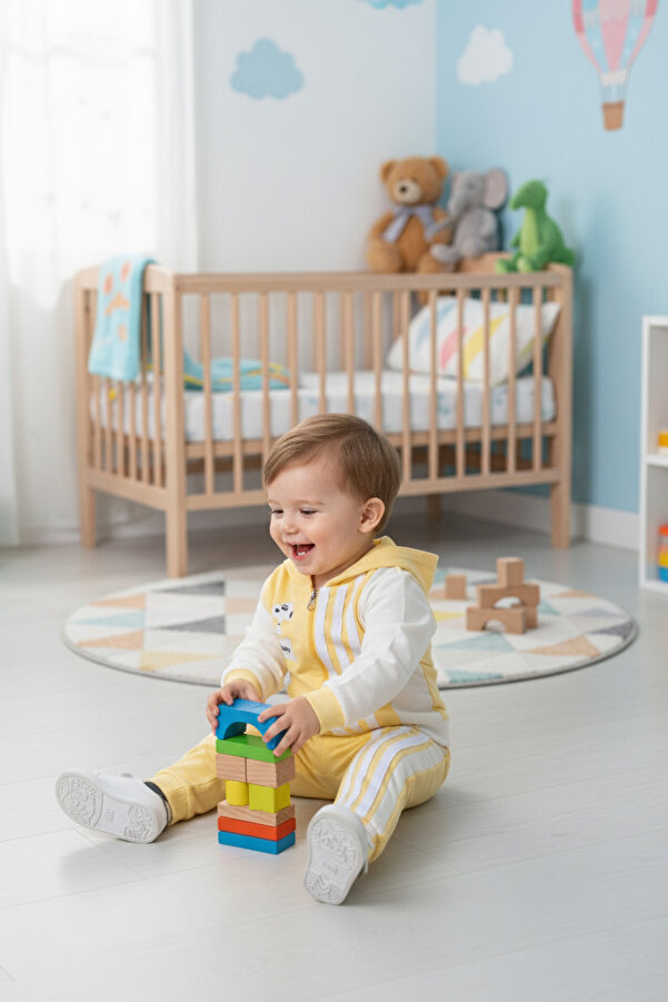 Pırlanta baby Mini Racer Takımı fermuarlu