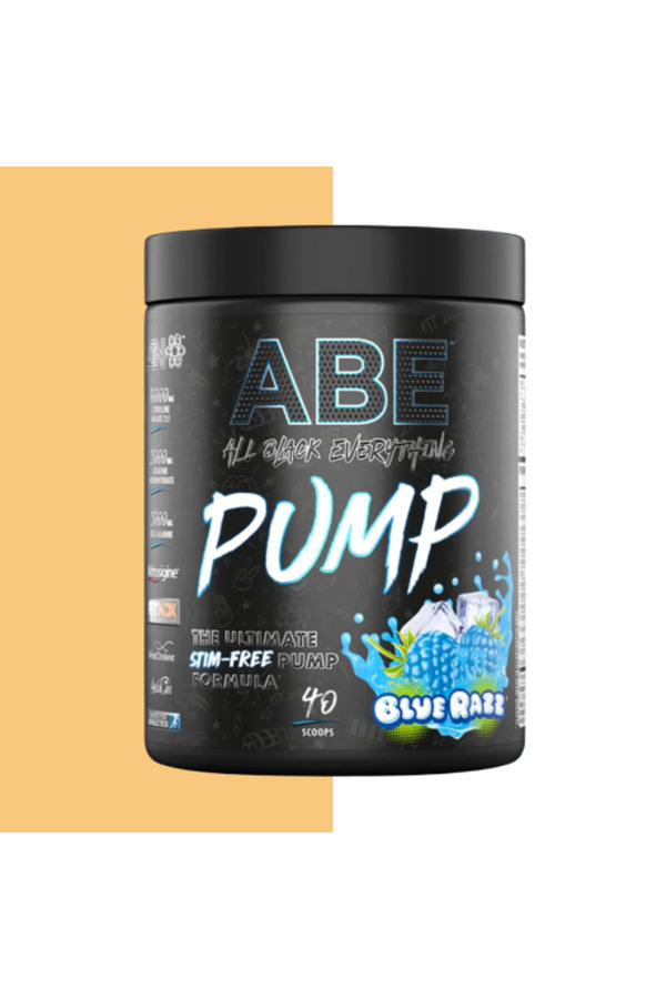 Ab Raz applied nutrition Applied Nutrition ABE Pump Caffeine Free, Blue Raz ...