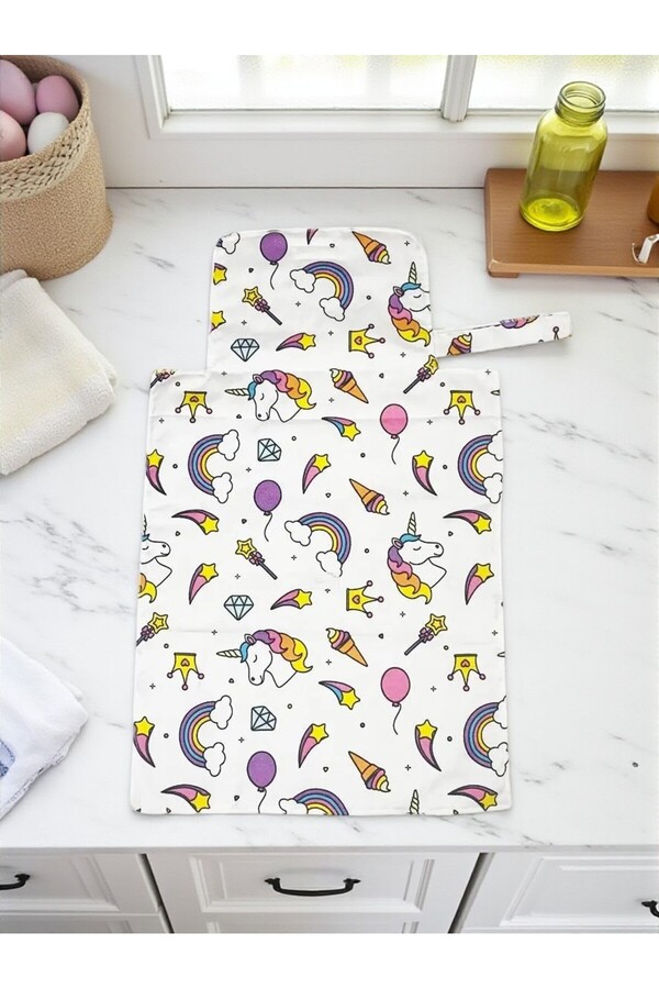 Wayne's Bebek Alt Açma Bakım Örtüsü Su Geçirmez - Alt Açma Minderi, Alt Açma Örtüsü, Alt Değiştirme Örtüsü