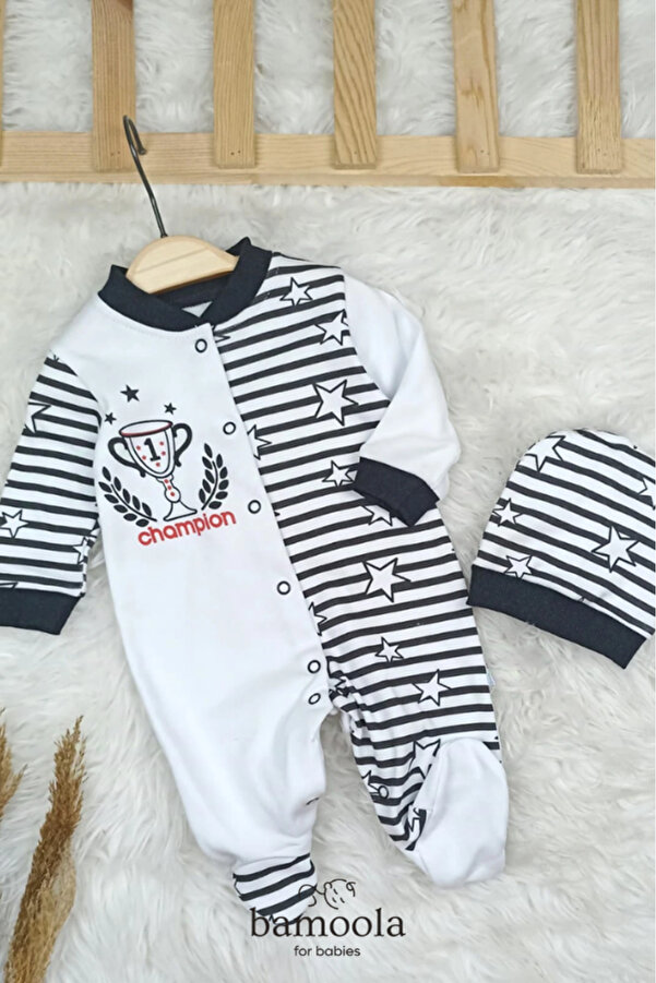 Bamoola Yenidoğan Bebek Besiktas Taraftar Tulum - Kartal