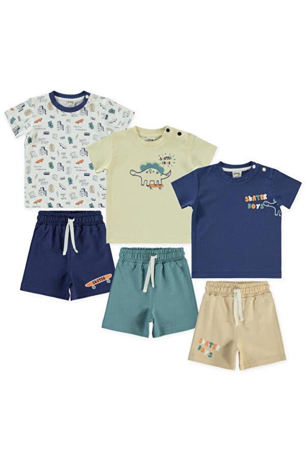 Civil Baby 3'lü Set 6-18 Ay Takım - Standart
