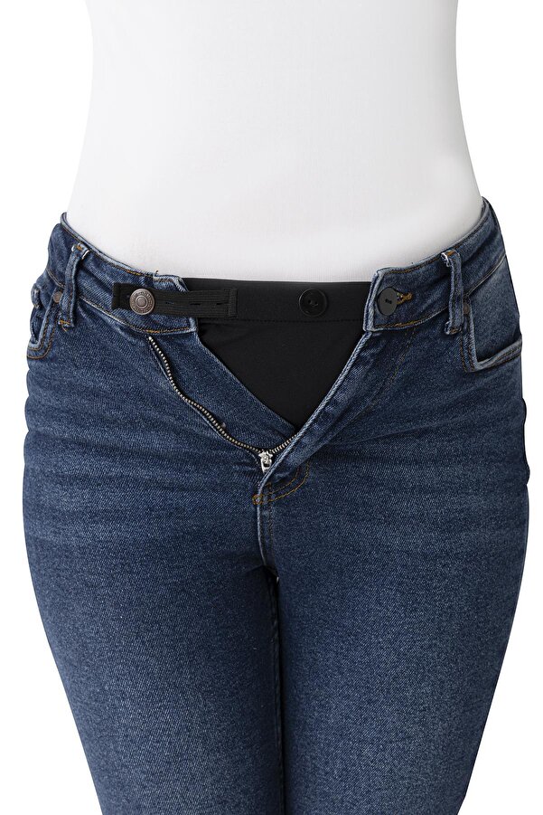 Arma Yıldız Hamile Pantolon Bel Genişletici – Kadın Pantolon Genişletici, Sağ Düğme Uyumlu, Ayarlanabilir Aparat