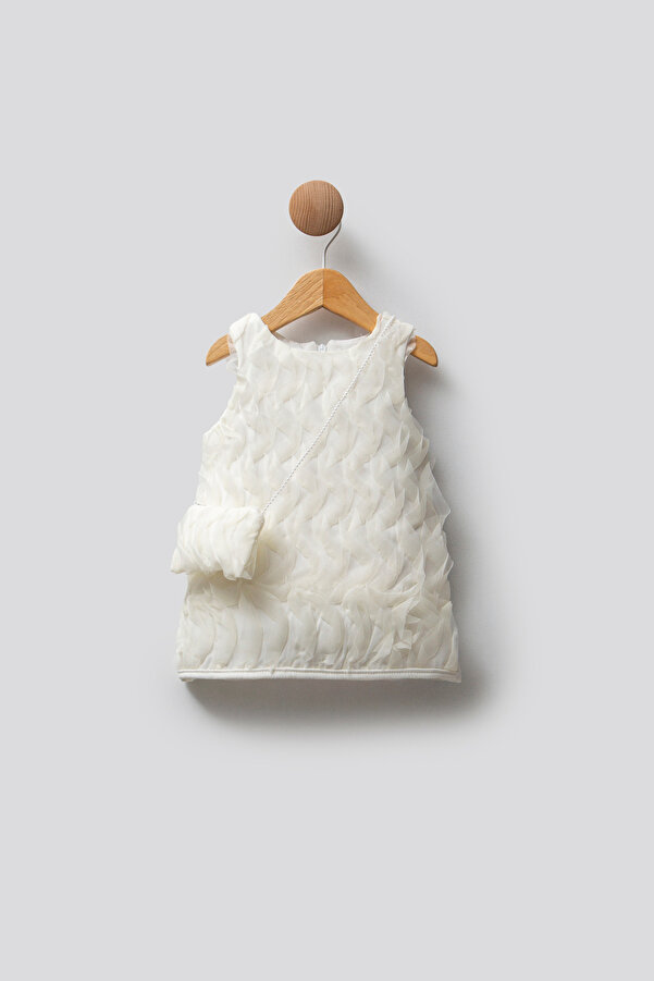 YUSALİ Doğum günü/düğün / Özel gün Yumuşak tül kumaş, rahat iç astarlı Çantalı elbise