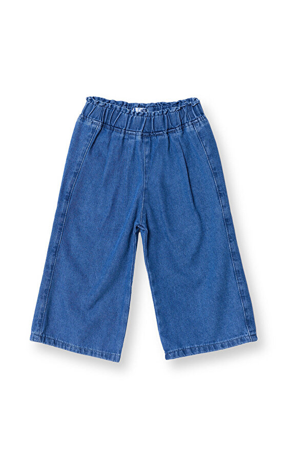 ebebek Hello Baby HelloBaby Kız Bebek Denim Pantolon Reçme Paça