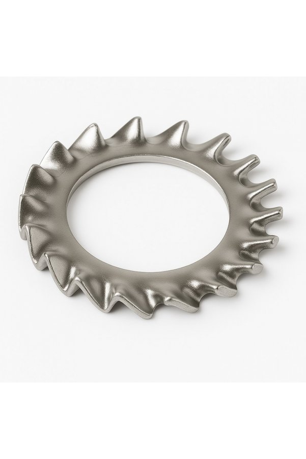 OEM Spring washer with external teeth and serrations DIN 6798A M4 (4.3 ...