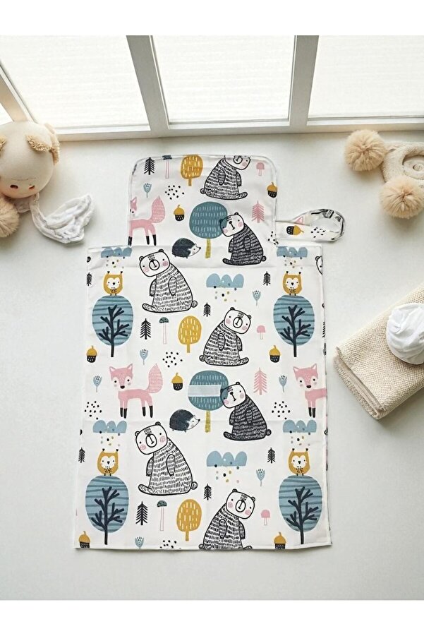 Wayne's Bebek Alt Açma Bakım Örtüsü Su Geçirmez - Alt Açma Minderi, Alt Açma Örtüsü, Alt Değiştirme Örtüsü