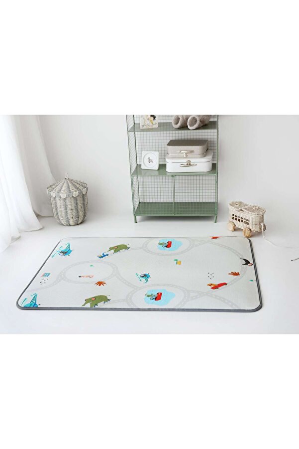 Coolmats Oyun Halısı 140 x 100 Cm, Yumuşak Hijyenik Sessiz Güvenli Oyun Matı