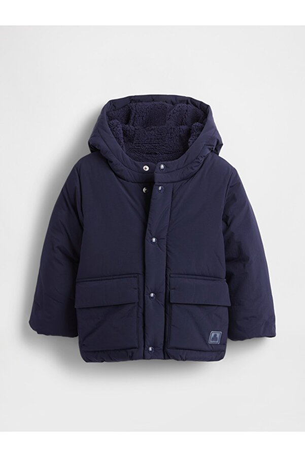 GAP Erkek Bebek Lacivert Cozy Puffer Şişme Mont