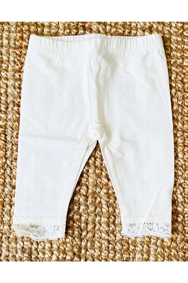 yorni 2 ADET, 3-6 Ay, Tek Beden, Kız Bebek Dantelli Bebek Tayt