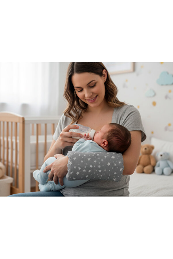 Wayne's Portatif Silindir Bebek Emzirme Yastığı Minderi, Emzirme Destek Sistemi