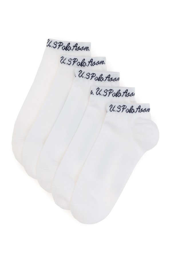 U.S. Polo Assn. Women's White Socks 50295771-by0001