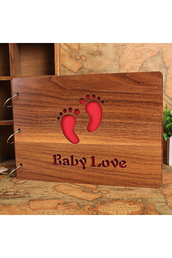 baytoptan Ahşap Baby Love Albüm