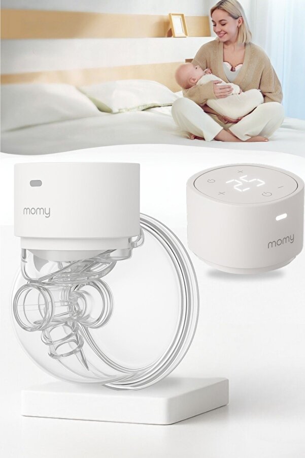 Kiwi Momy S9 Ultra Süt Artıran, Akıllı Giyilebilir Kablosuz Göğüs Pompası – Sessiz & Eller Serbest Sağım