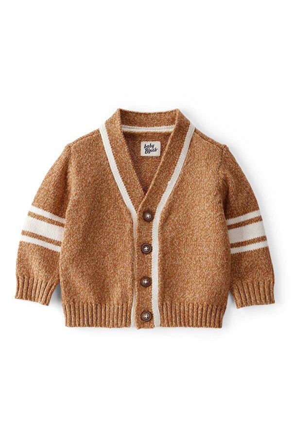 OshKosh Erkek Bebek Kahverengi Kazak