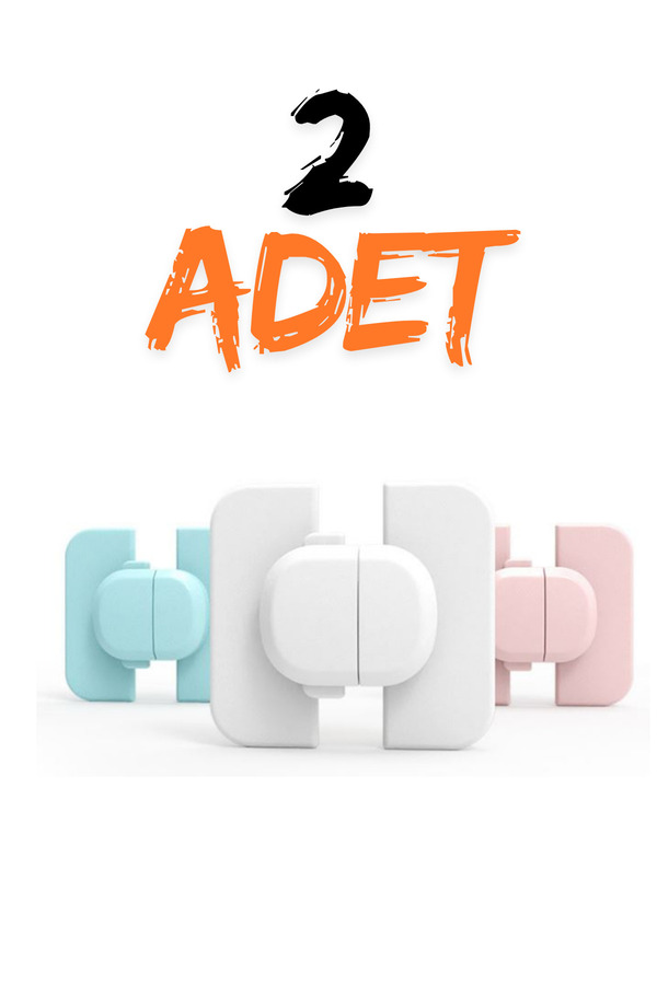 Rabelix Online Marketing 2 Adet Bebek Buzdolabı Su Sebili Güvenlik Kilidi Bebek Pencere Dolap Ve Çekmece Güvenlik Kilidi