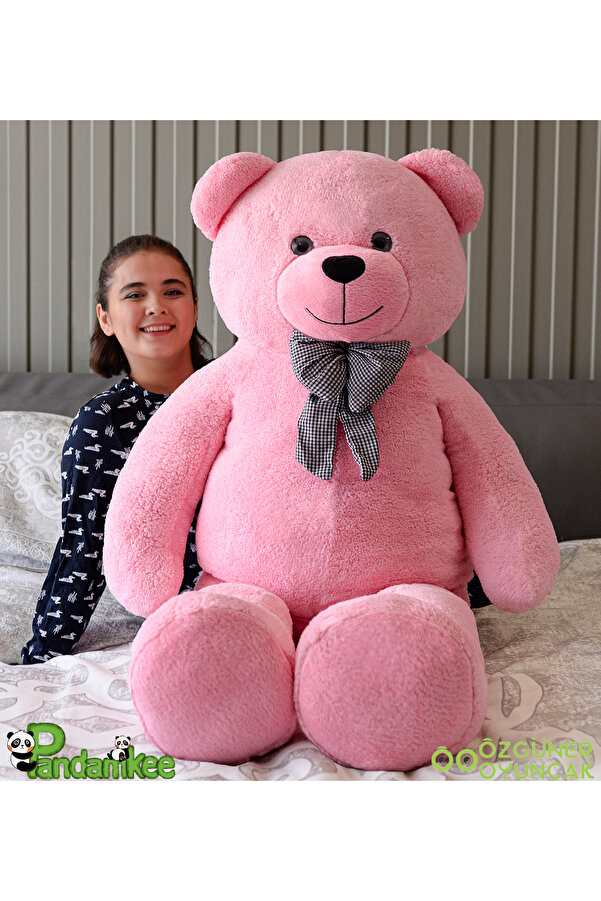 Pandamkee Özgüneroyuncak. Dev Büyük Peluş Ayıcık 170 cm Hediyelik Ayı (%100 YERLİ) Pembe