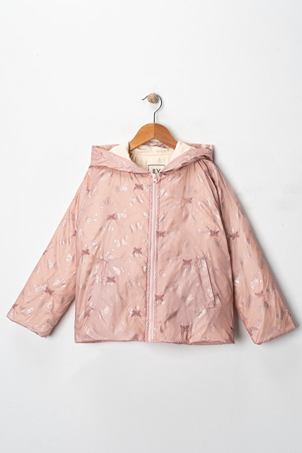 ILY Kids Kelebek Desenli Çocuk Yağmurluk