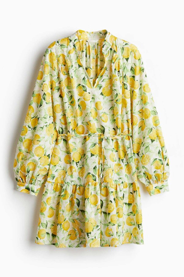 H&M Plumeti dress