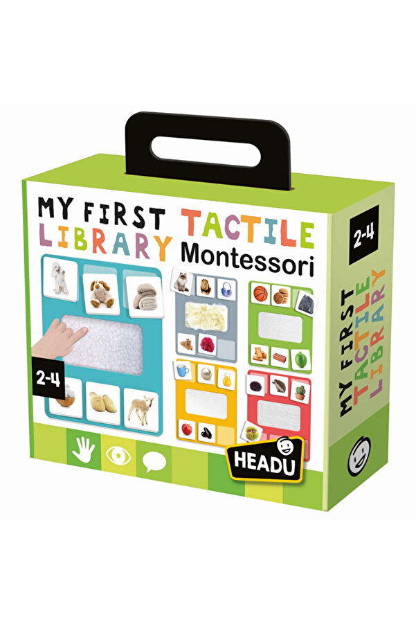 Headu My First Tactile Library Montessori (2-4 Yaş)