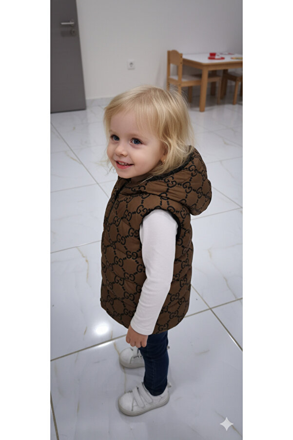 Soft kids Kapşonlu Çocuk Şişme Yelek