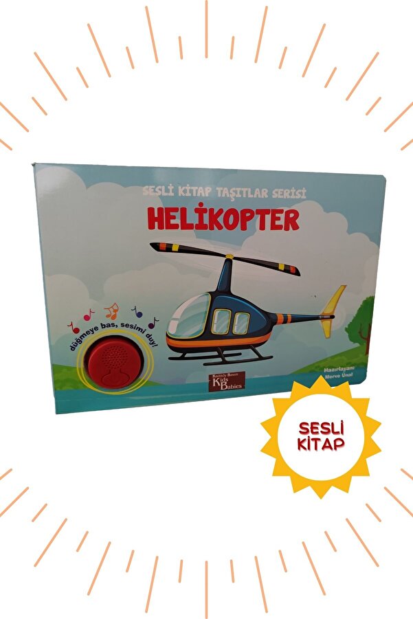 Kids Babies SESLİ KİTAP HELİKOPTER