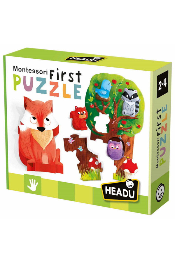 Headu Montessori First Puzzle The Forest (2-4 Yaş)
