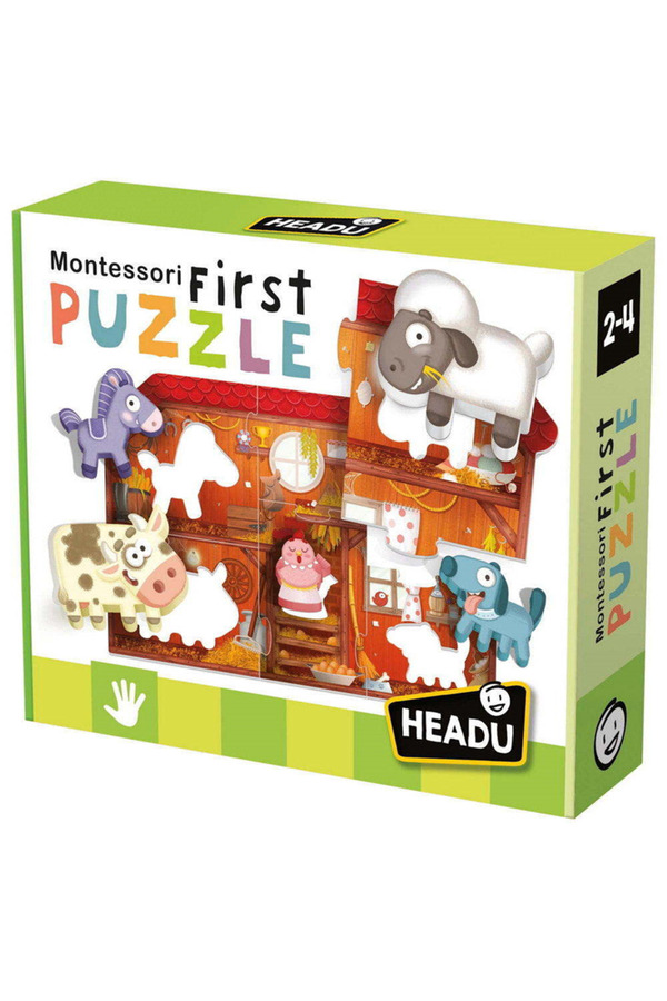 Genel Markalar Montessori First Puzzle The Farm (2-4 Yaş)