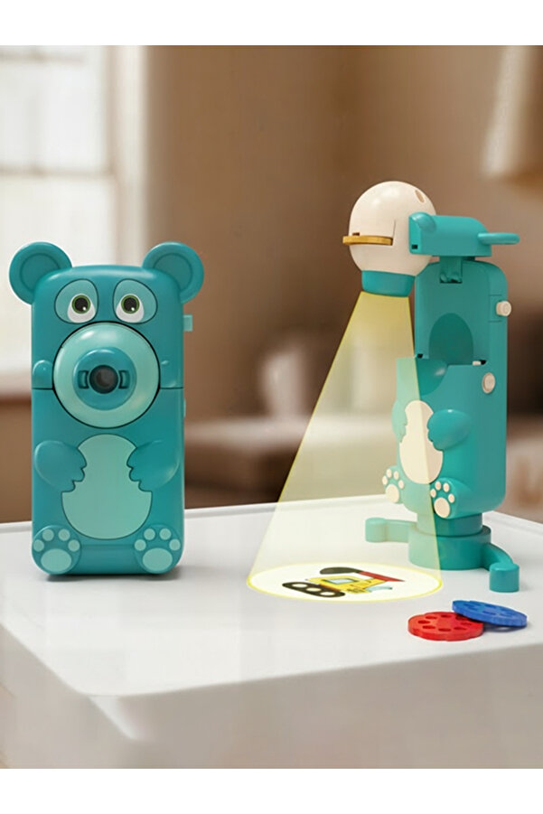 Gokidy Eğitici Projeksiyonlu Çizim Oyuncağı | 6 Renkli Slayt Diskli