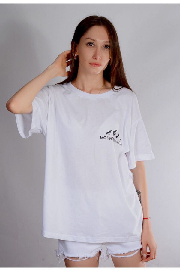 Mounte Bianca Oversize Set T shirt Trendyol