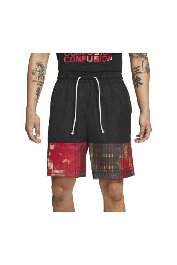 Nike Kyrie Basketball Printed Men s Shorts Red Ck6759 673 Trendyol