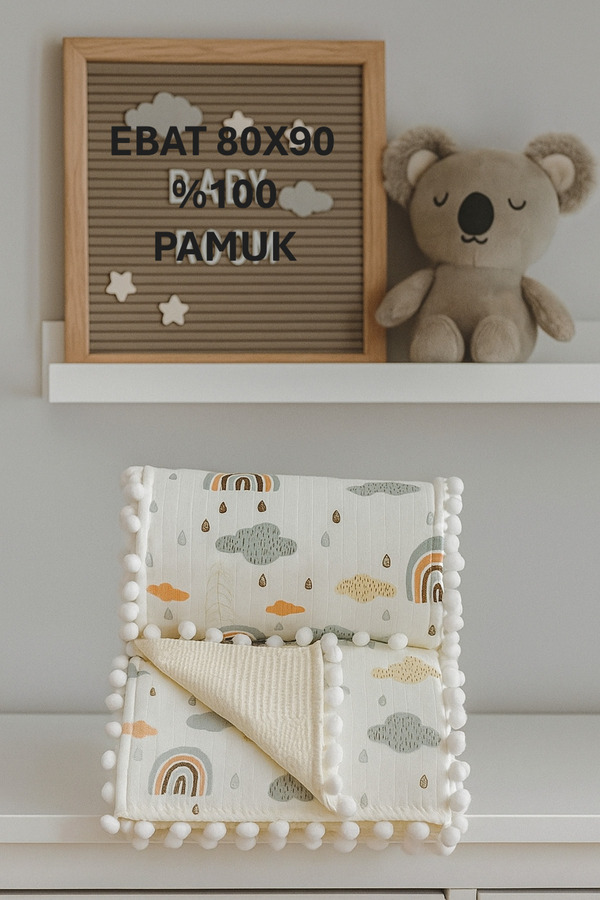 Findlay Baby MÜSLİN BATTANİYE PİKELİ ÇİFT KAT