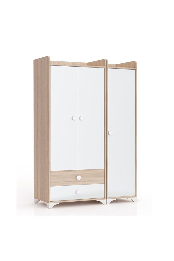 Patiko Furniture Patiko Bdlp 049 3 Kapılı Dolap