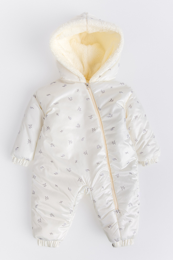 Babymod Kapüşonlu Peluş Astarlı Kışlık Kız-Erkek Bebek Astronot-Kozmonot Tulum