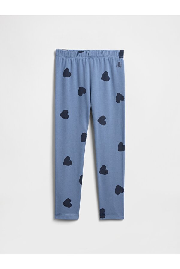 GAP Kız Bebek Mavi Pull-On Stretch Jersey Tayt