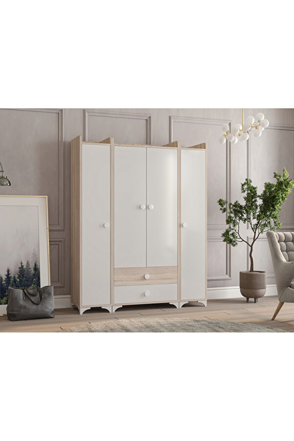 PATİKO SWİNG BDLP 050 4 KAPILI DOLAP SONOMO