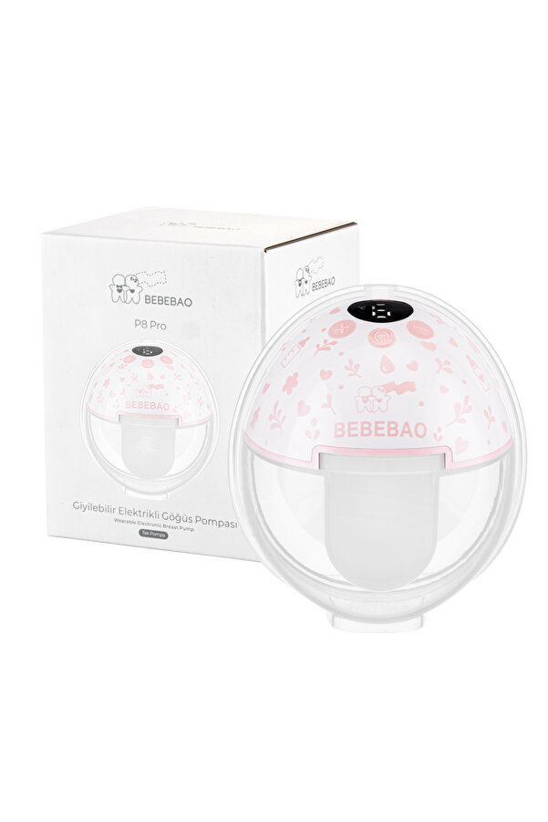 Bebebao P8 Pro 180 ML Yeni Nesil İç Motorlu Giyilebilir Elektrikli Göğüs Pompası Süt Pompası