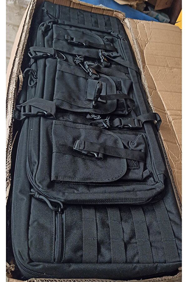 RM Uzun Taktık Takım Taşıma Çantası siyah Gf 93~94cm