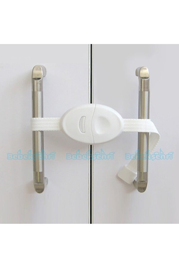 Evokids Çift Kapaklı Askılı Dolap Kilidi