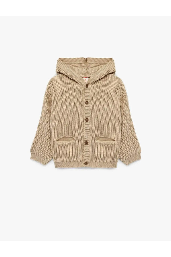 Koton Ekru Erkek Bebek Hırka 6WMB90013TT