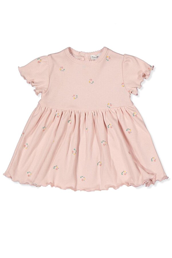 Bebetto İNTERLOK ELBİSE (PINK PEAR) GÜL KURUSU
