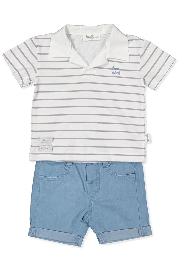 Bebetto TENCL ŞORT 2Lİ TAKIM (FREE SPIRIT) MAVİ