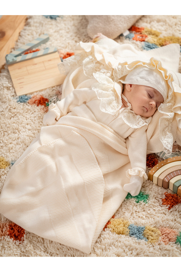 Mert Baby Daisy Triko 5'li Organik Hastane Çıkış Seti Papatya Çiçekli %100 Pamuk Yenidoğan Kız Bebek